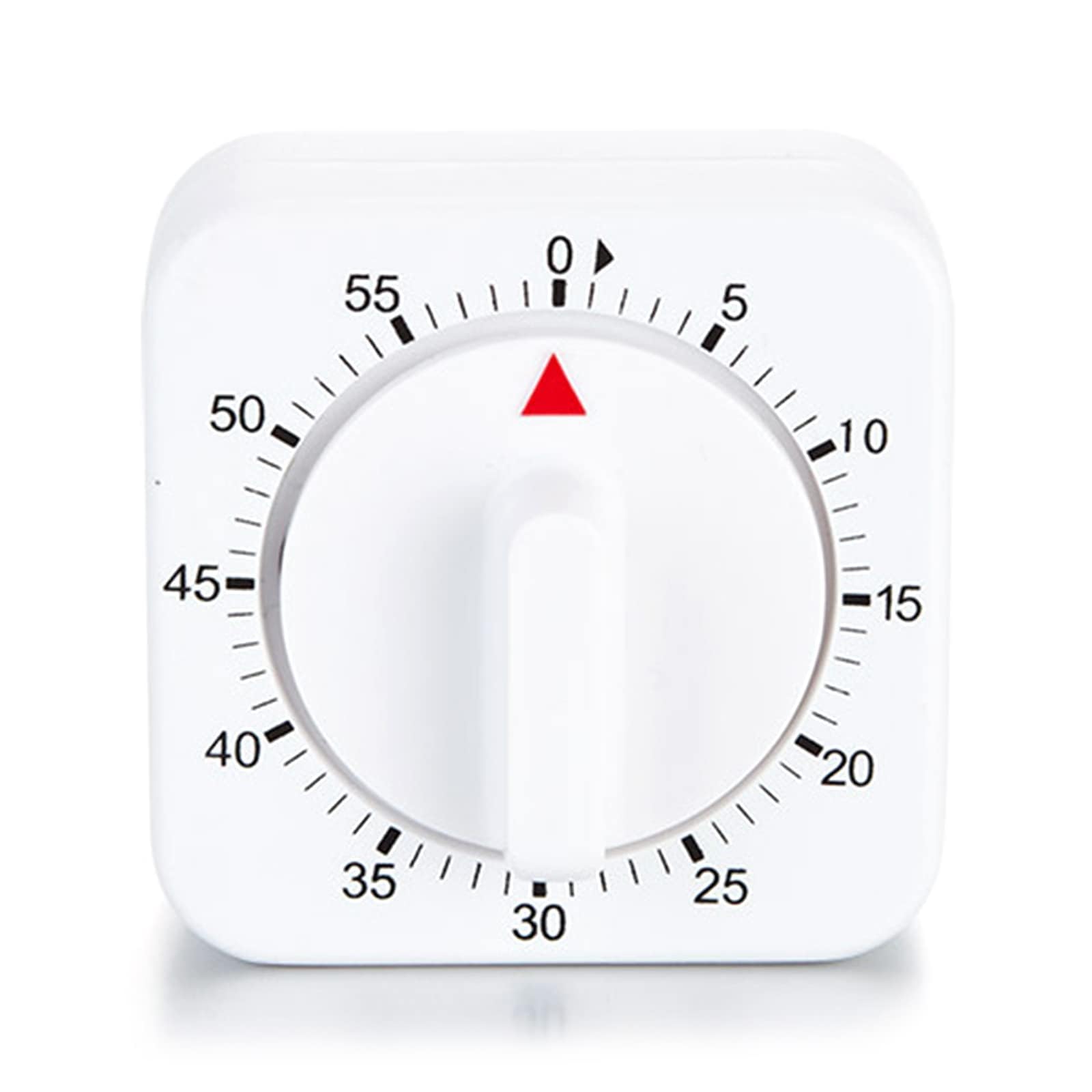 No Brand No Battery 60 Minute Mechanical Kitchen Timer Ideal for Cooking and Baking - Manual Wind Up Timer with Loud Ala